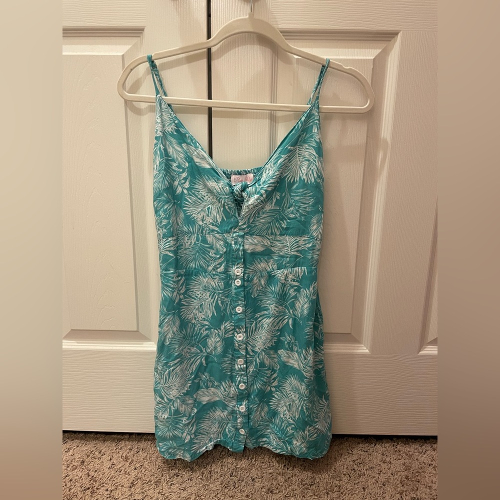 Small pink lily sundress